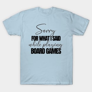 Board Games T-Shirt